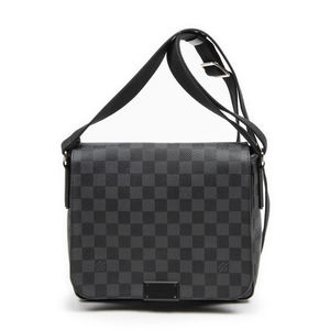 Louis Vuitton District PM  in Black/Gray Damier Graphite